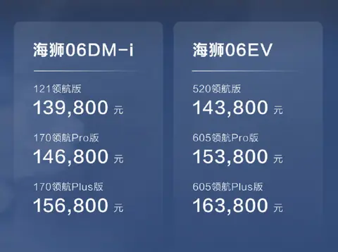 还真是宋Plus家族接班人，比亚迪海狮06系列上市售13.98万元起